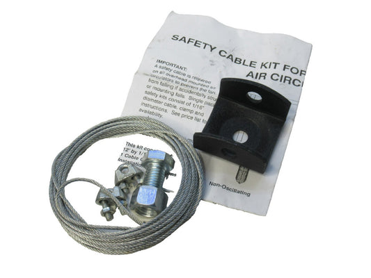 4744-3-01 Safety Cable Kit for Overhead Mounted Air Circulators (New)