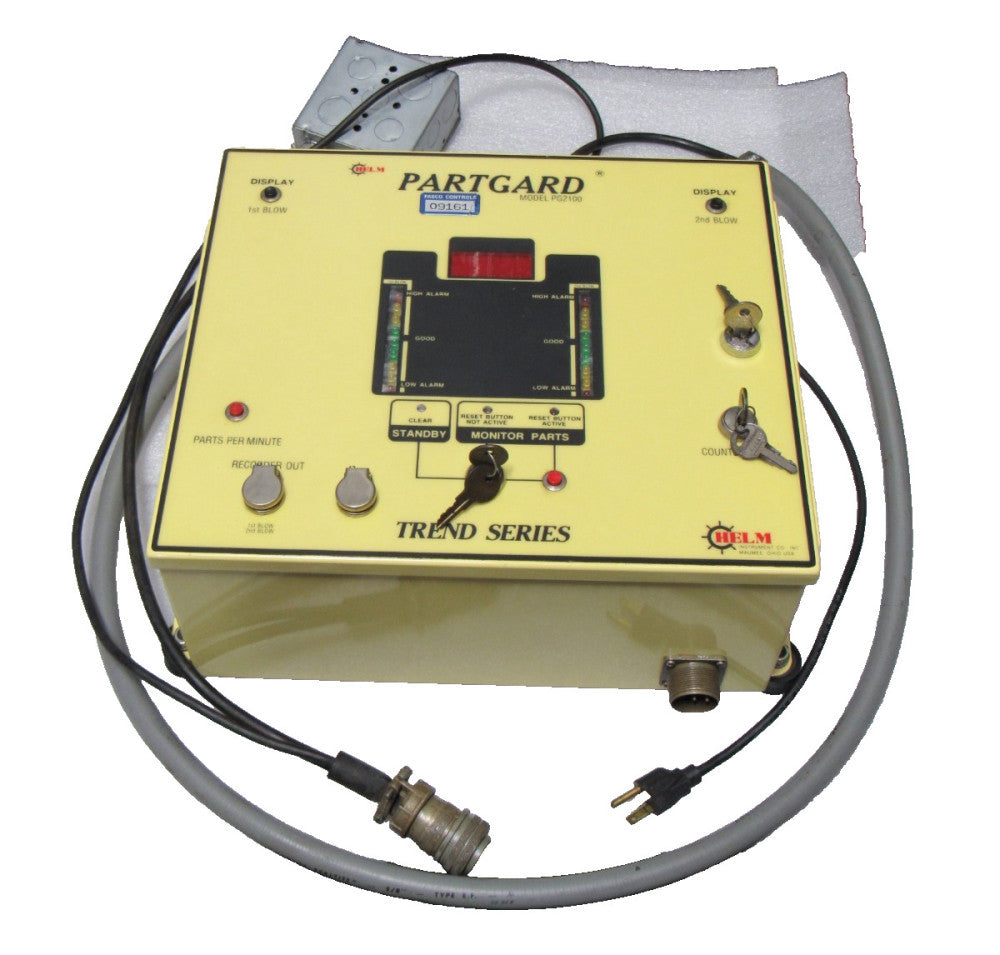 Helm Partgard PG2100 Tonage Monitor  TPG-2100 -Used