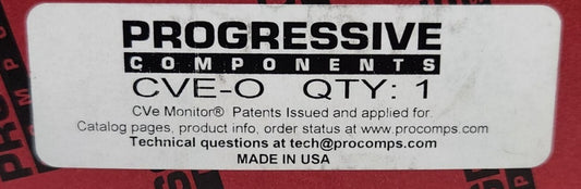 PROGRESSIVE COMPONENTS CVE Monitor OQR2078 CVE-O Mold Monitor