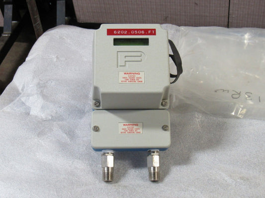 FISCHER PORTER MAGNETIC FLOW METER 10D1475SN01PM29AC11C2112E1 120V 23VA 1.073GPM