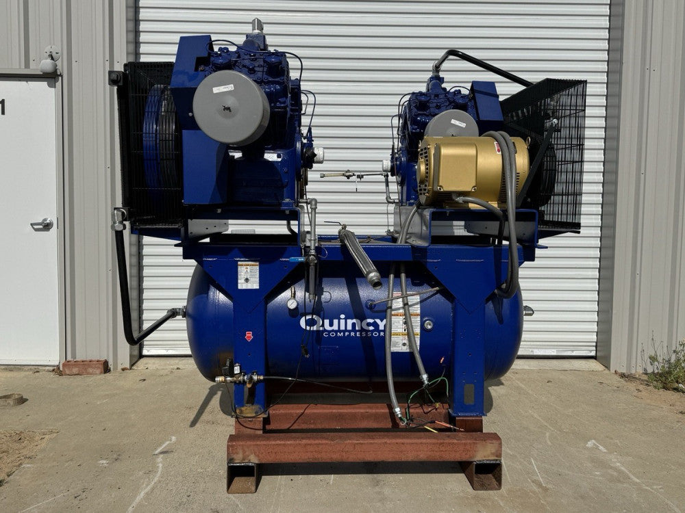 2025 Quincy Duplex Air Compressor BM5120DT with 2 x 5120L & 25 HP Motors
