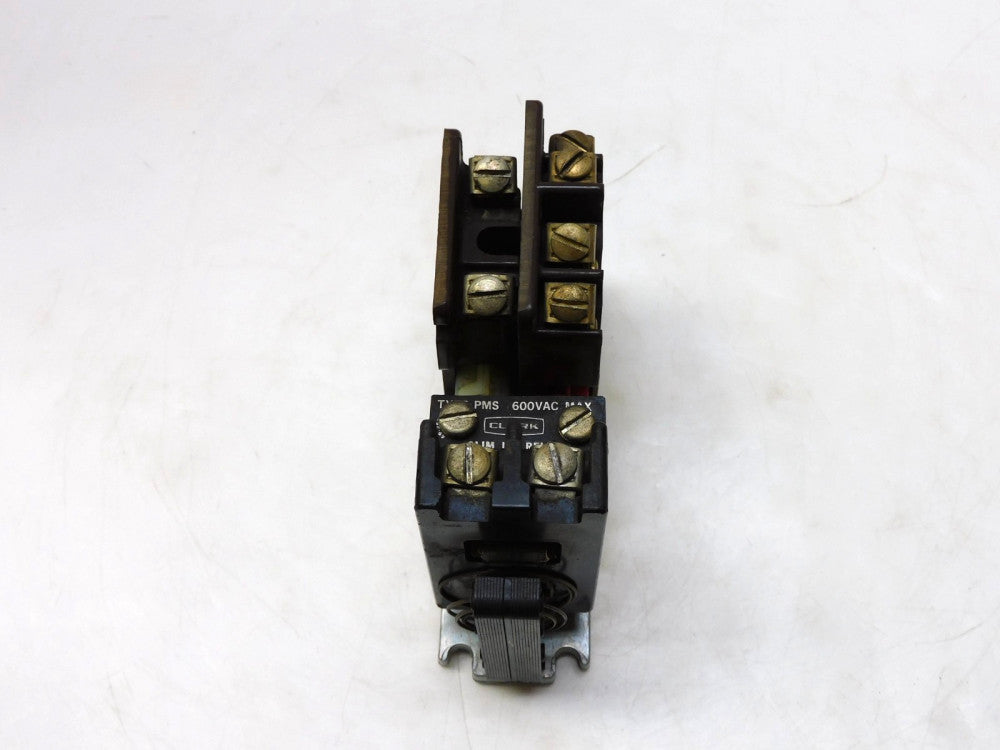 AOSMITH CLARK TYPE PMS 600V SLIM JIM RELAY NO / 1-NC 1-NO TB-139-10 24V COIL