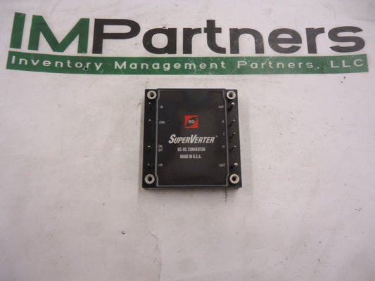 SV28-12-50-1, RO Associates, DC/DC 50W 28V IN 12V 4.2A, BRAND NEW!