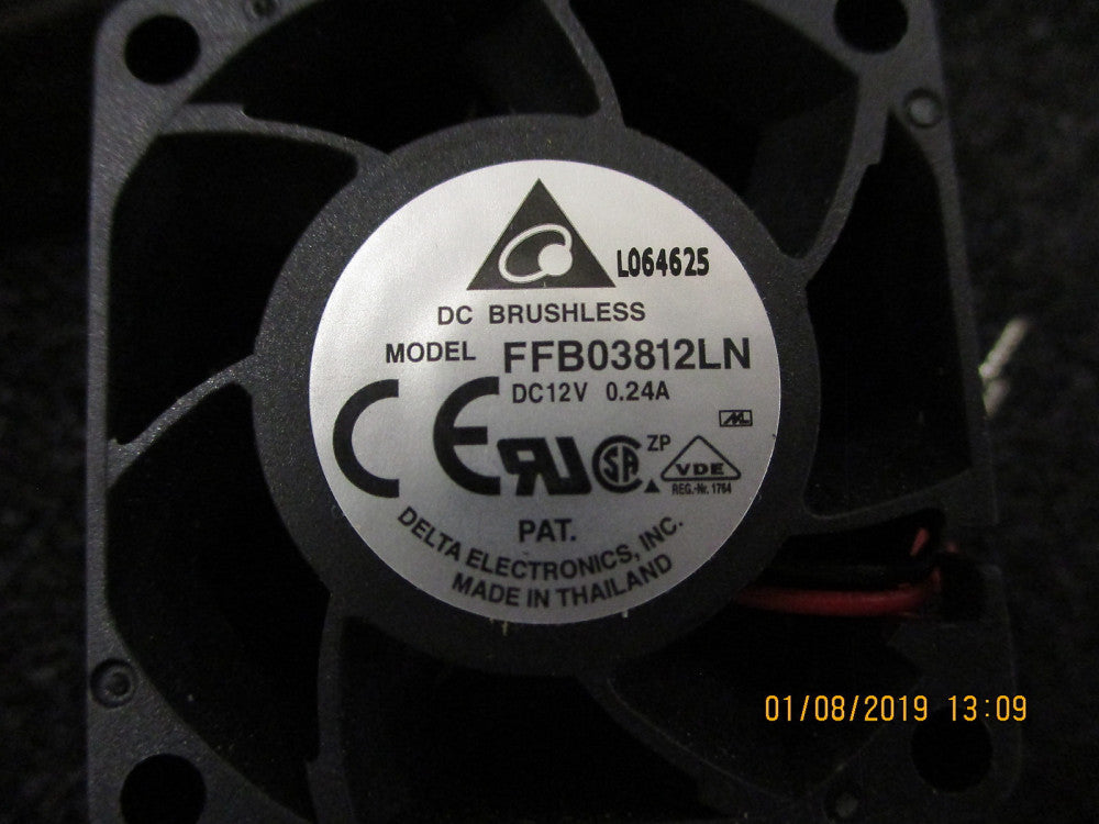 FFB03812LN Delta Electronics FAN AXIAL 38X38X28MM 12V WIRE BRAND NEW!