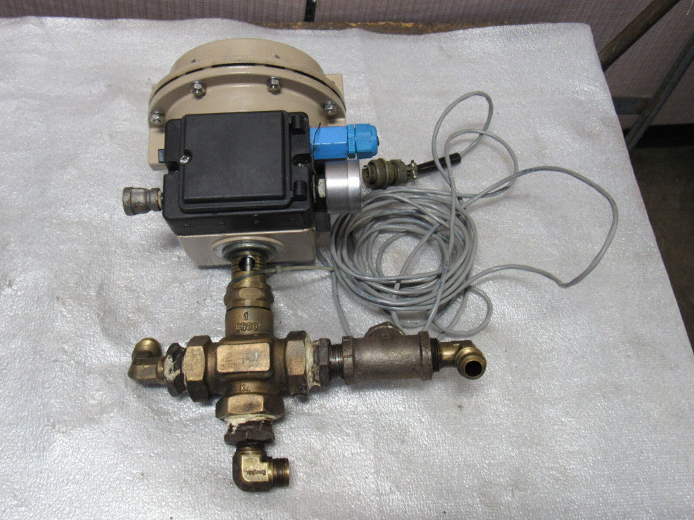 SAMSON ACTUATOR CONTROL VALVE 2780 W/ POSITIONER 3760
