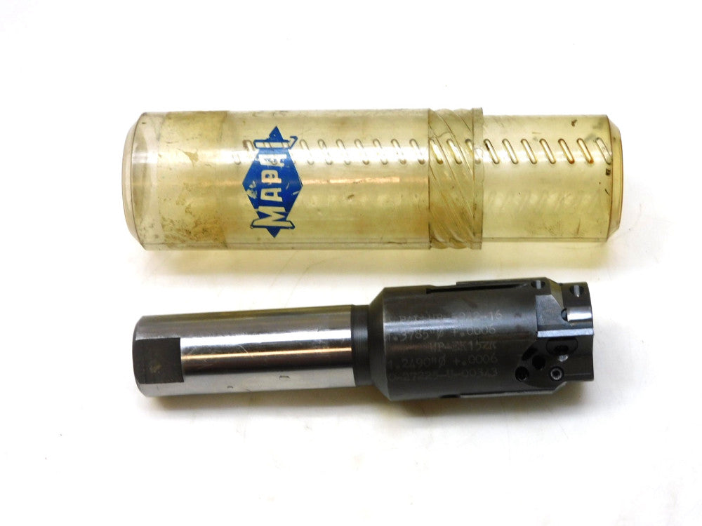 MAPAL WP-5942-16 INDEXABLE CARBIDE REAMER 1.3785"+.0006 WP-EK152R