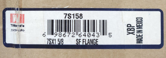 TB WOODS 7S158 SF Flange 7SX1 5/8 7S X 1-5/8" Sure-Flex XPB *A RPM 5250