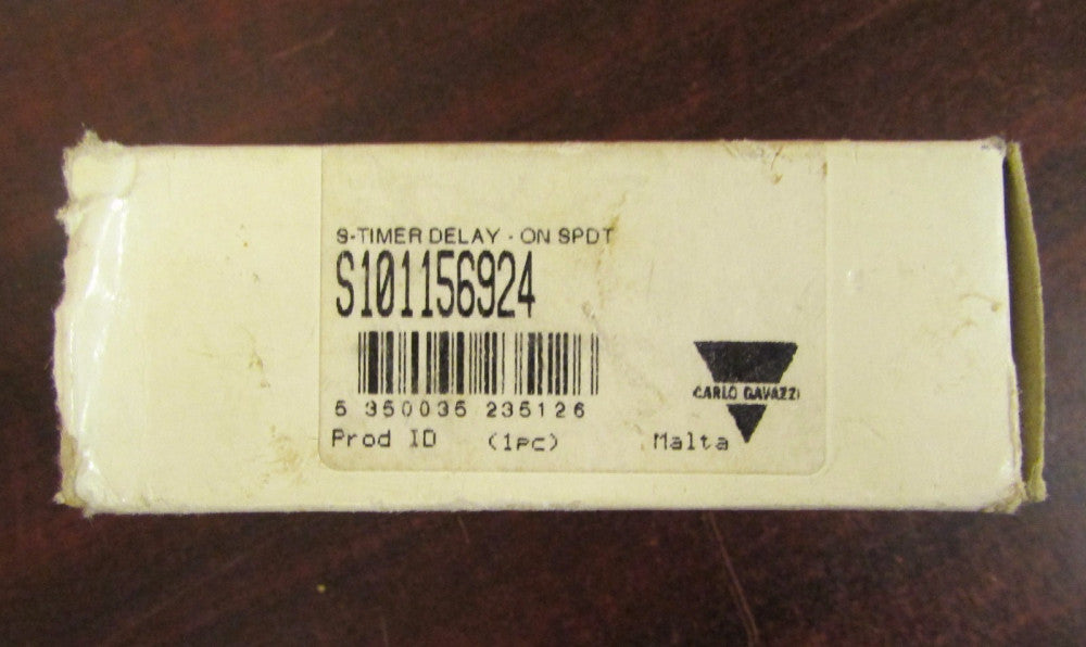 CARLO GAVAZZI Timing Relay Timer 115-230 VAC 24 VDC .1 Sec-10 Hour S101 156 924