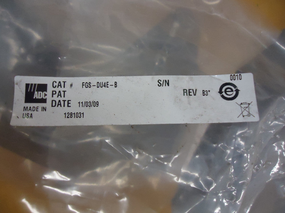 FGS-DU4E-B ADC TELECOM FIBERGUIDE FIBER MANAGEMENT SYSTEMS BRAND NEW!