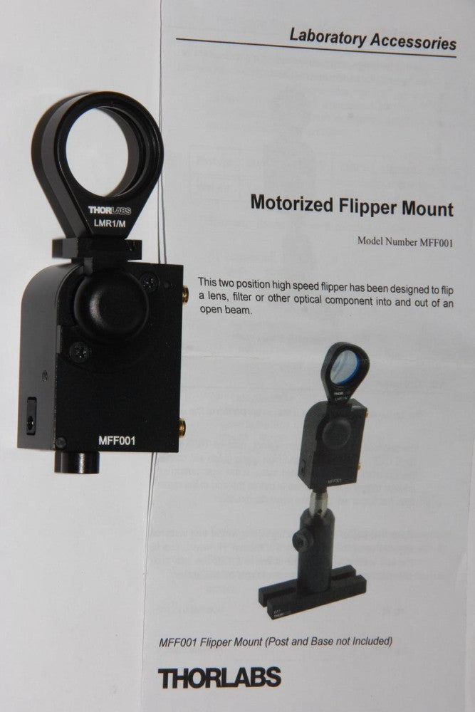 THORLABS MFF001 Motorized Mirror Flipper "NEW"
