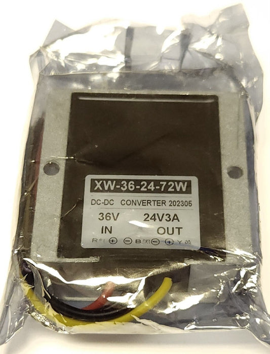 SEALED XW 36 24 72W DC-DC Converter 202305 Input 36 VDC Output 24 VDC