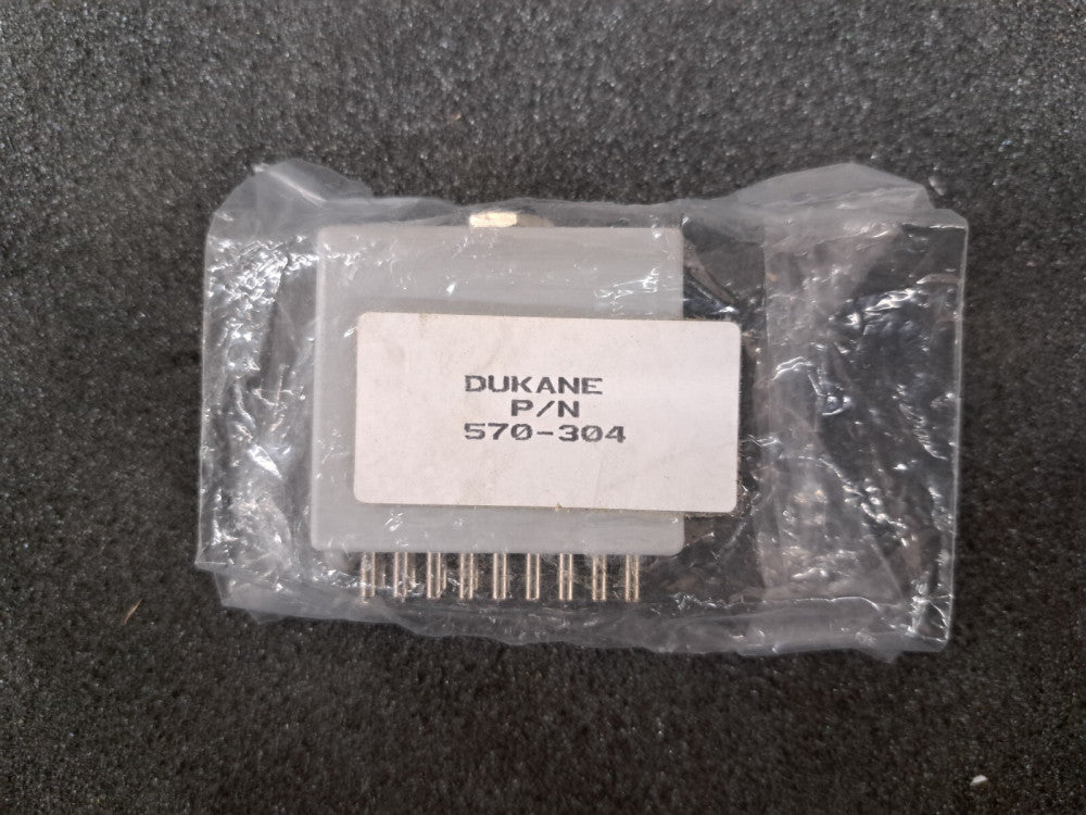 New, Dukane, 570-304, Nurse Call Adapter Plug, 18 Pins