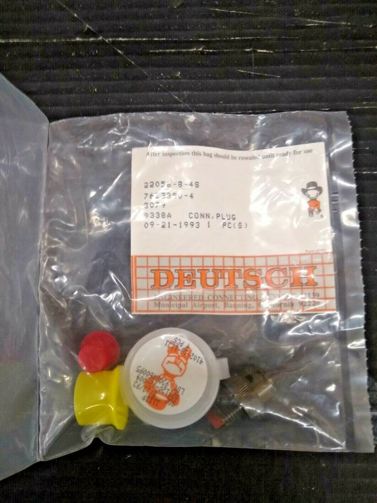 New, Deutsch, 22056-8-4S, 9404C CONN, PLUG