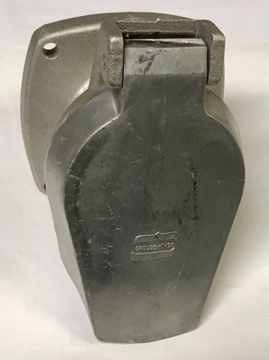 EATON COOPER CROUSE HINDS CPS14R 20 AMP 125-250 VAC Circuit Breaking Receptacle 