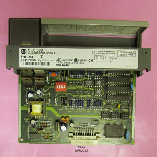 ALLEN BRADLEY 1746 NI4 Series A SLC 500 Analog Input Module