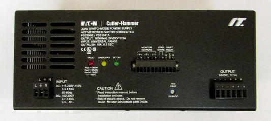 EATON CUTLER HAMMER PSS300E Universal Range 18A 300W Power Supply PSS1041A