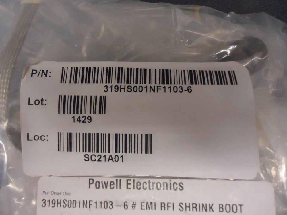 319HS001NF1103-6 GLENAIR SHRINK BOOT ADAPTERS STAINLESS STEEL BRAND NEW!