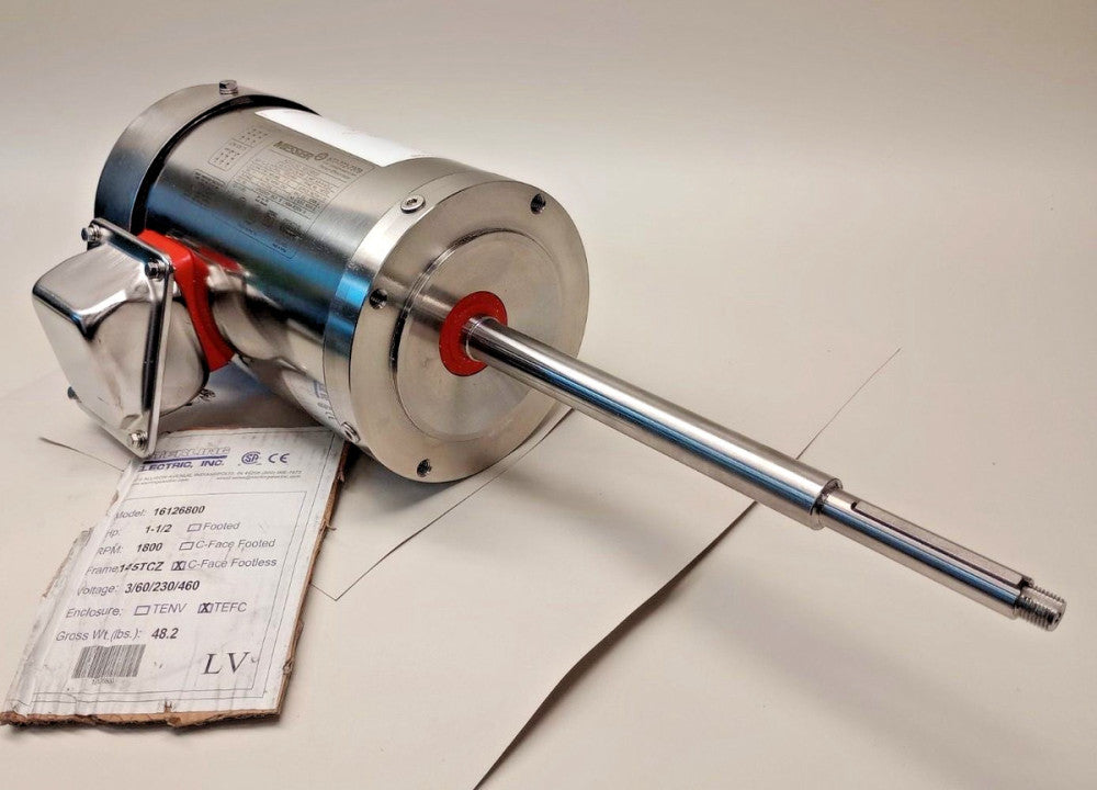 Sterling Electric 16126800 Used Motor 3ph 1.5hp XHY154PCZ03 1750rpm TEFC 145TCZ