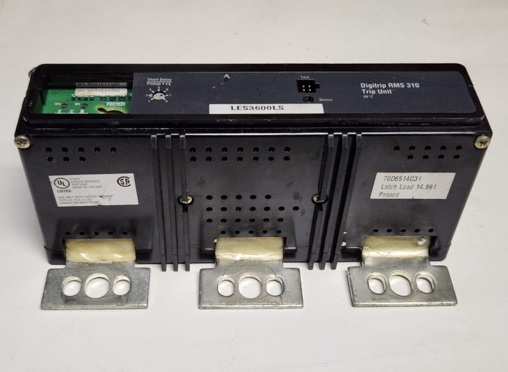 EATON CUTLER HAMMER LES3600LS L Frame 600 AMP Type LD HLD Digitrip RMS 310
