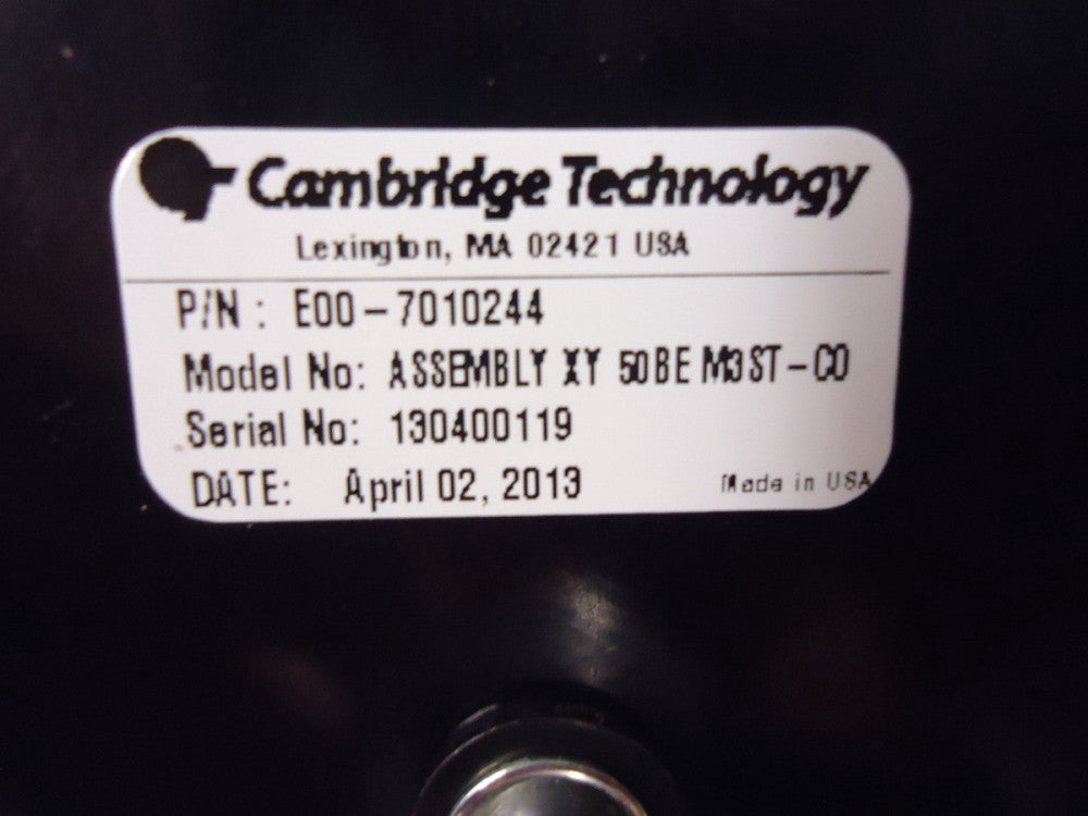 E00-7010243 Cambridge Technology XY 5052 M3ST W/SAX REP ASSEMBLY Brand New!