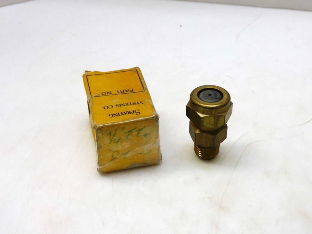 SPRAYING SYSTEMS 1/4TT SPRAY NOZZLE TEE JET D4-35 DISC