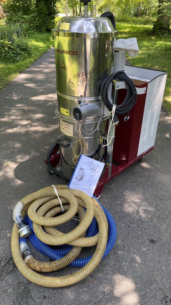 Depureco FOX 5 4.6XP DIV 1 Industrial Vacuum 460V 3PH M Class IP65 Used 