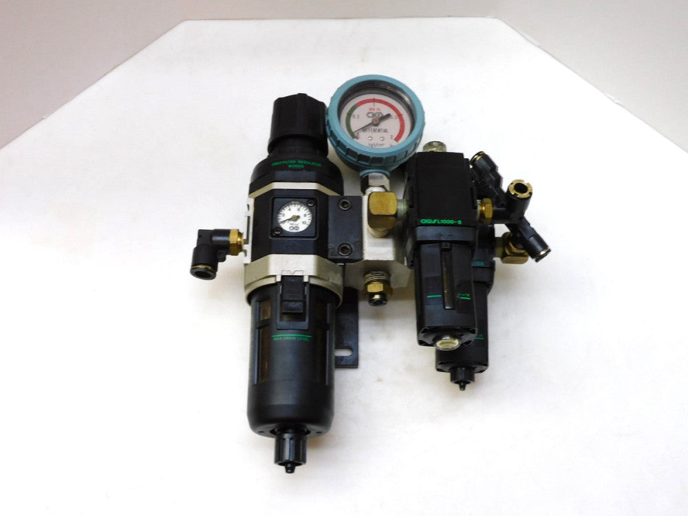 CKD W3000 Filter Regulator Air Pressure Assembly L1000-8 M1000-8 GA400-8A 