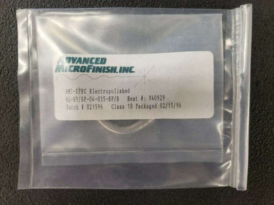NEW, ADVANCE MICROFINISH, 6L-E9/SP-04-035-EP/B, 1/4" 90 Elbow Tech 10