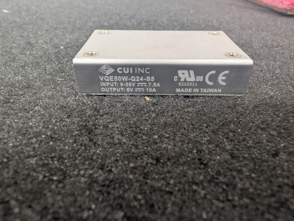 New, CUI Inc, VQE50W-Q24-S5, DC DC CONVERTER 5V 50W 