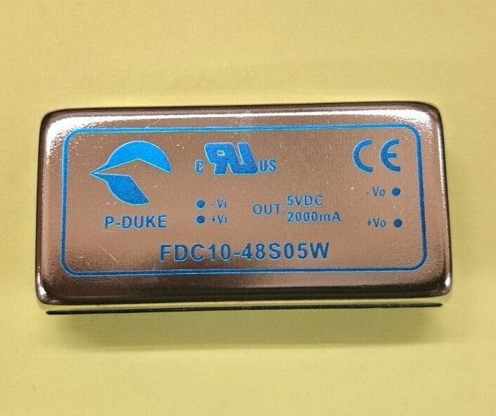 New, P-Duke, FDC10-48S05W, CNVTR, DC-DC,10W,5V Output,18-72V In