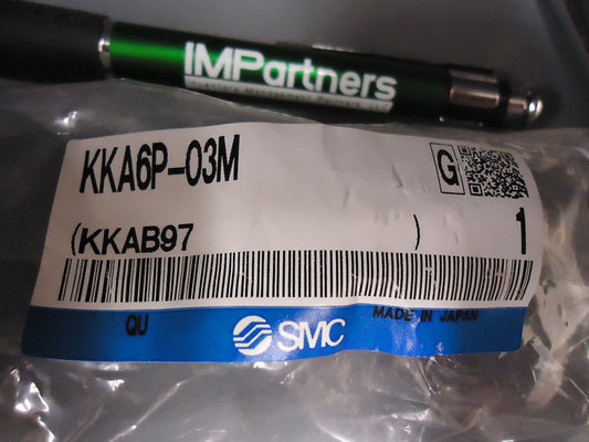 SMC KKA6P-03M Stainless Steel S Coupler. Brand New!