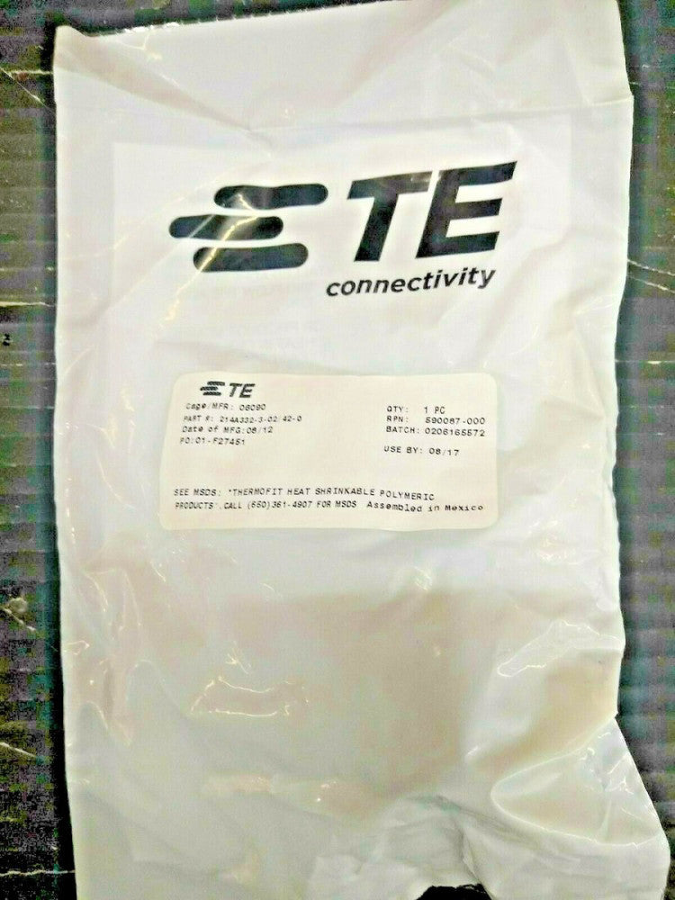 New, TE Connectivity, 214A332-3-02/42-0, HEAT SHRINK BOOT STD POLY MOLDED PARTS