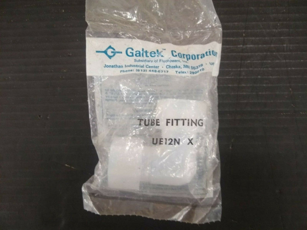 New, Fluoroware, UE12N, ELBOW UNION, 12MM, INTEGRAL FERRULE, PFAA