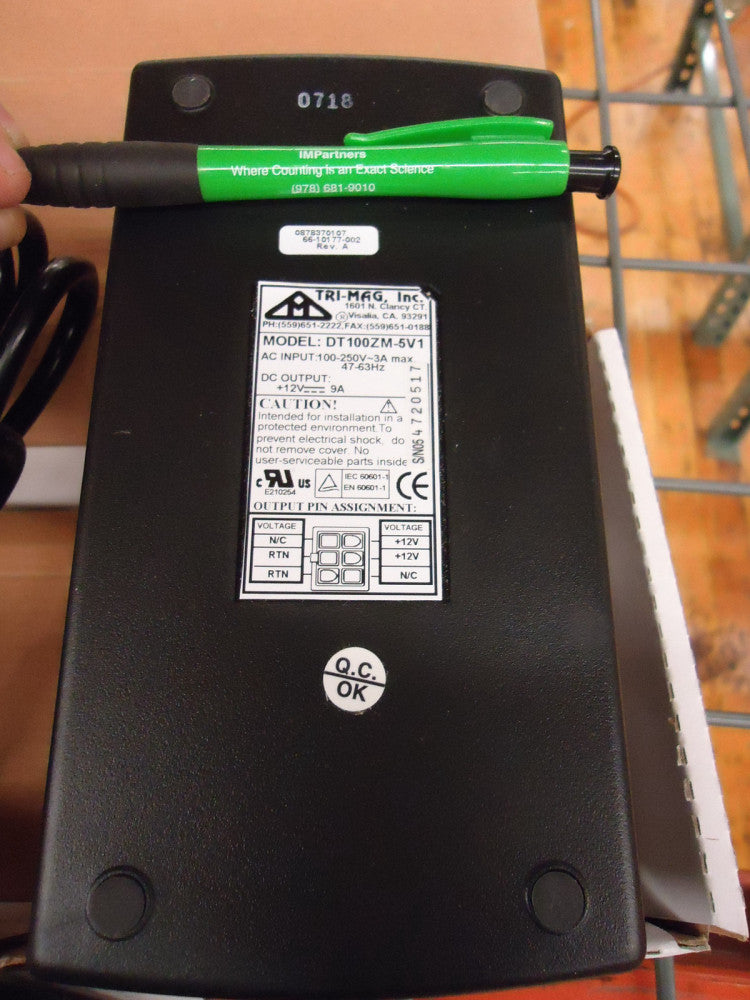 Tri-Mag DT100ZM-5 120 watts, single output, external desktop power adapter. New!