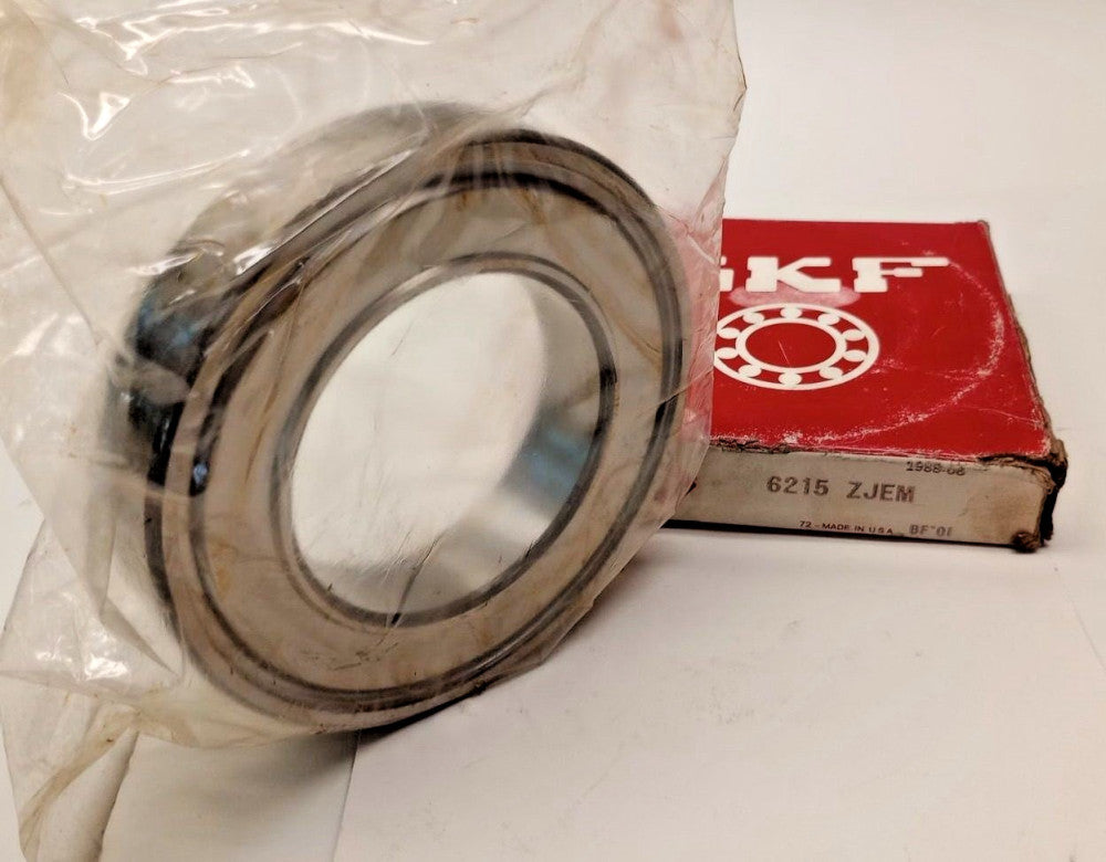 SKF 6215-ZJEM Ball Bearing Single Shielded 75x130x25mm 6215-Z-C3 / 6215ZXC3
