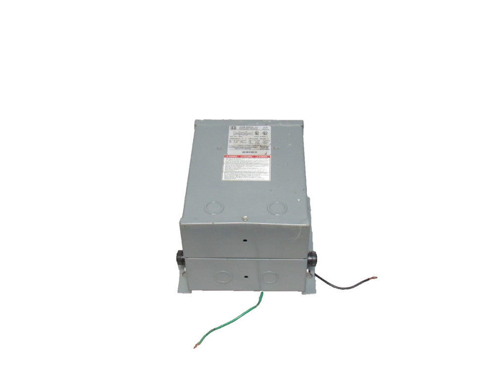 Square D Transformer 2S1F 1Ph 2Kva 240/480V Pri 120/240V Sec
