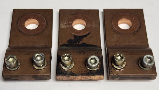 SET OF 3 EATON CUTLER HAMMER Type LD HLD Circuit Breaker L Frame Buss Connectors