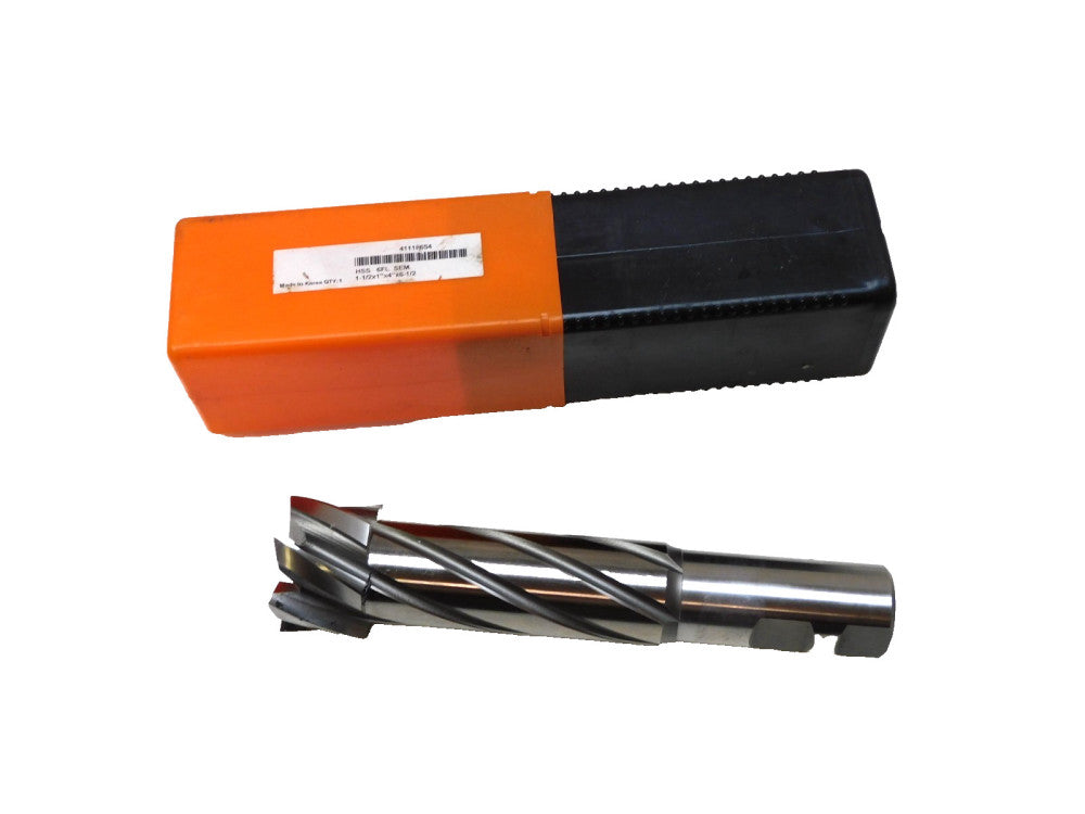 Hertel 1-1/2" Drill Lead 8.162 HSS 6 Flute 41118654  1-1/2" x 4" x 6-1/2"
