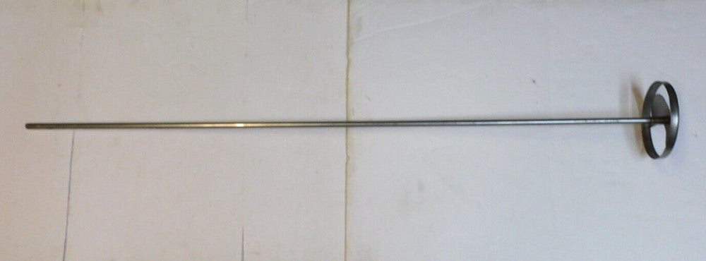 NO NAME 40" STAINLESS CHEMICAL PAINT GROUT AGITATOR MIXER 4-5/8" PROPELLER 3/8"S