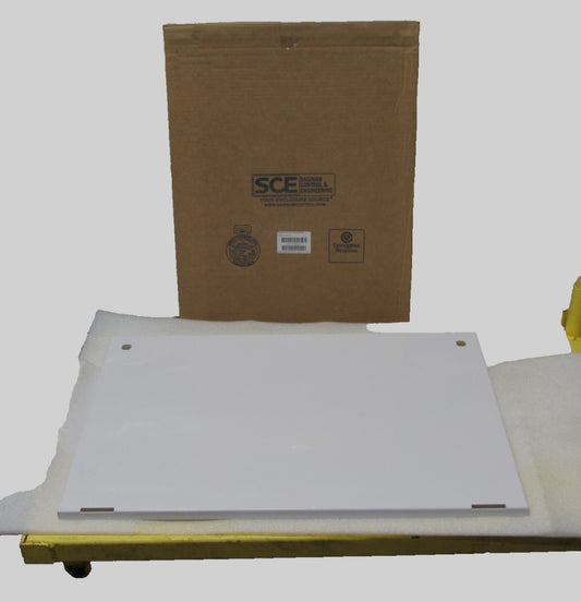 SCE Saginaw SCE-DF36EL24LP Carbon Steel White Swing Panel 32" x 20.63" New