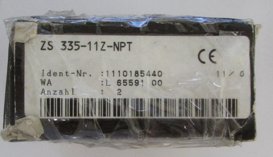 SCHMERSAL ZS 335 112 NPT Snap Action Limit Switch 