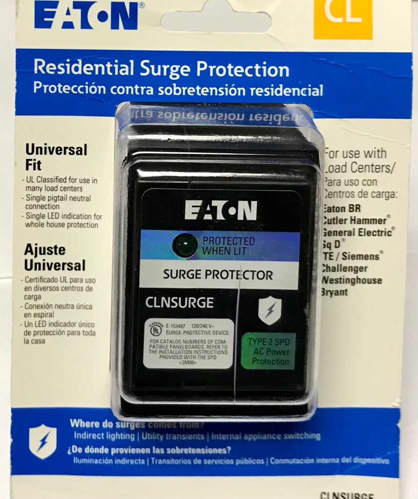 EATON CUTLER HAMMER CLNSURGE Residential SPD Surge Protection Device 68D8077H05
