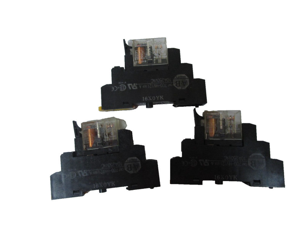 Allen Bradley 700-HK36A Relay Ser A 120Vac Lot Of 3