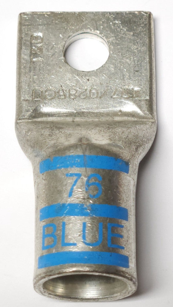 T&B THOMAS & BETTS 427/0285CU Copper CRIMP ON Lug Blue DIE 76 400 MCM 1/2" STUD
