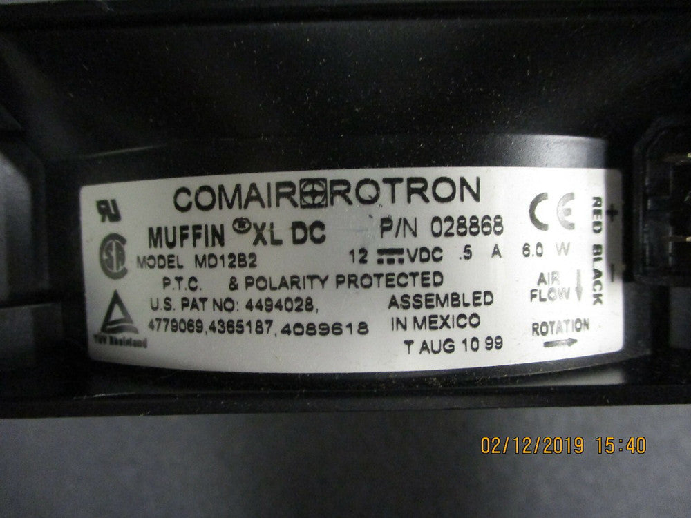 MD12B2 Comair Rotron MUFFIN XL DC FAN BRAND NEW!
