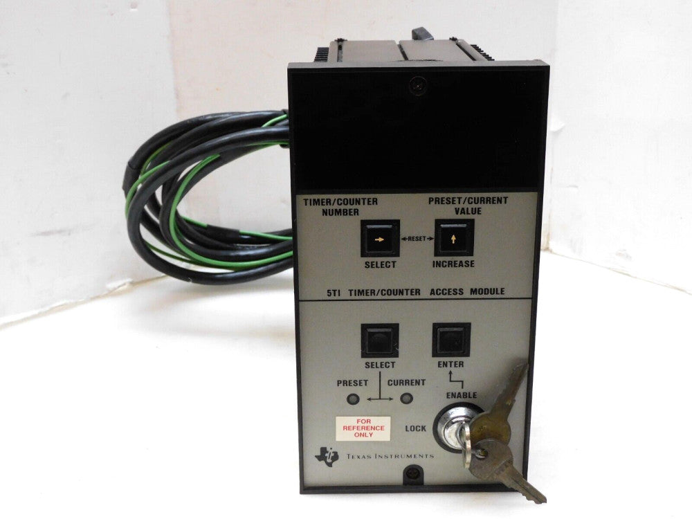 TEXAS INSTRUMENT 5TI-3201 TIMER COUNTER MODULE W/ KEY