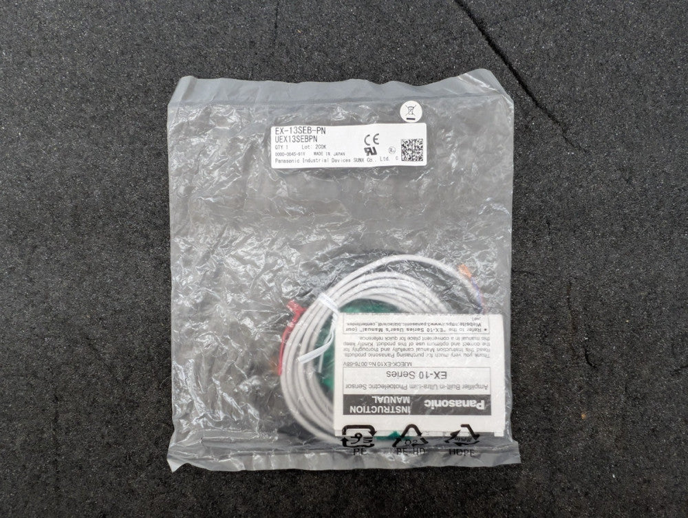 New, Panasonic, EX-13SEB-PN, Sensor Through-Beam, 500MM PNP