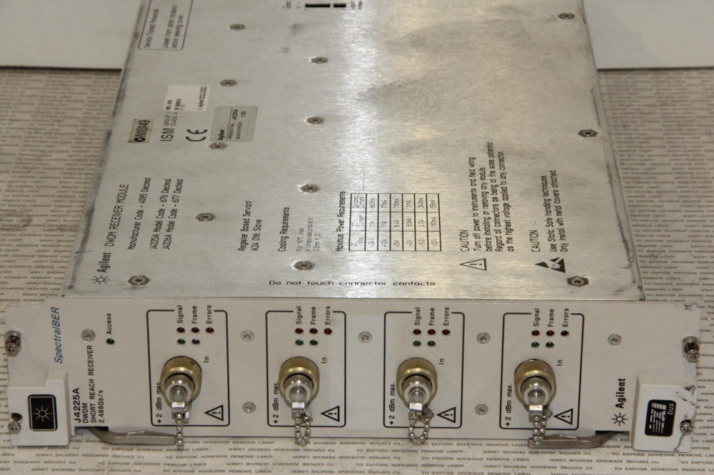 AGILENT J4225A DWDM Receiver Module