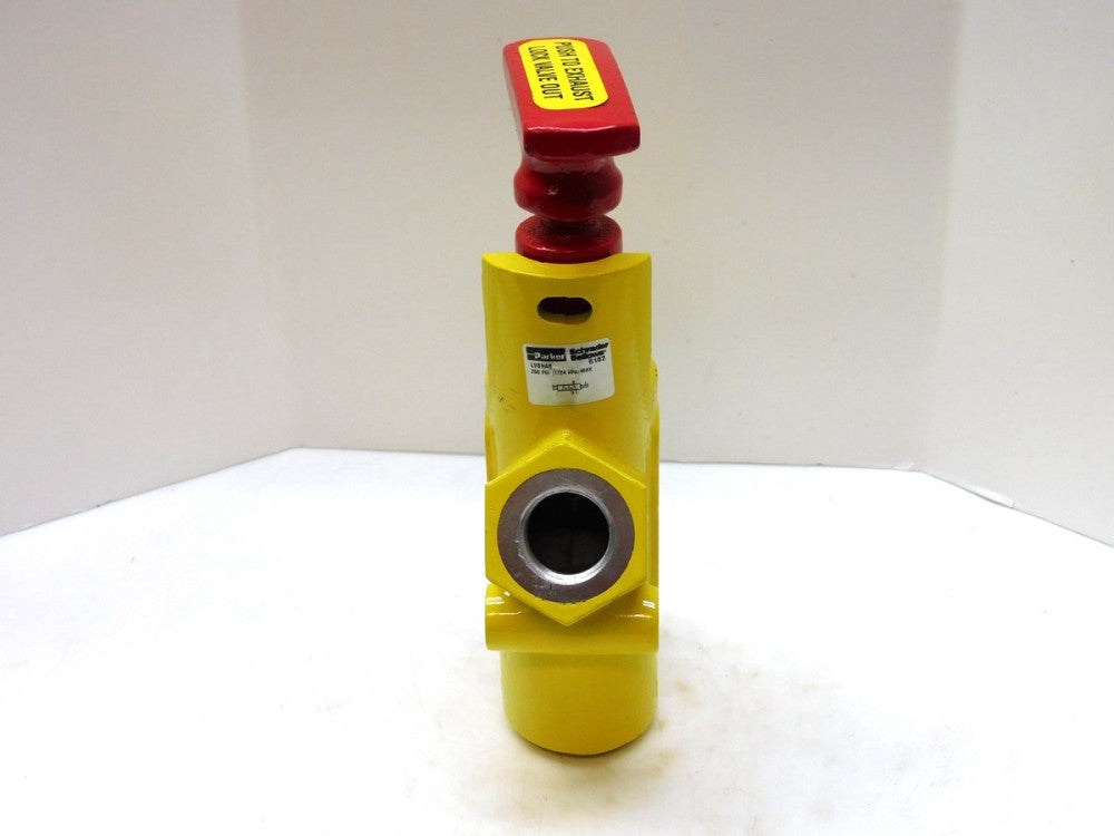 PARKER LV6NA8 STANDARD SHUTOFF LOCKOUT VALVE 250PSI 3/4" NPT