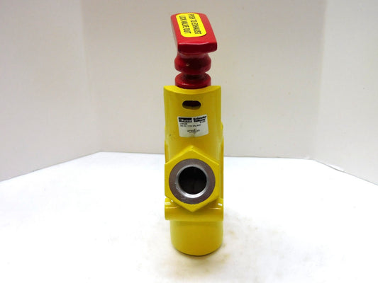 PARKER LV6NA8 STANDARD SHUTOFF LOCKOUT VALVE 250PSI 3/4" NPT